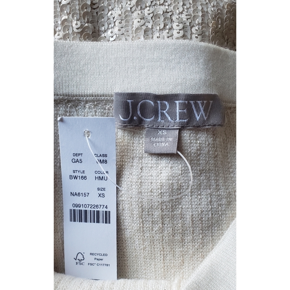 J.Crew Collection sequin sweater slip skirt - Picture 10 of 11